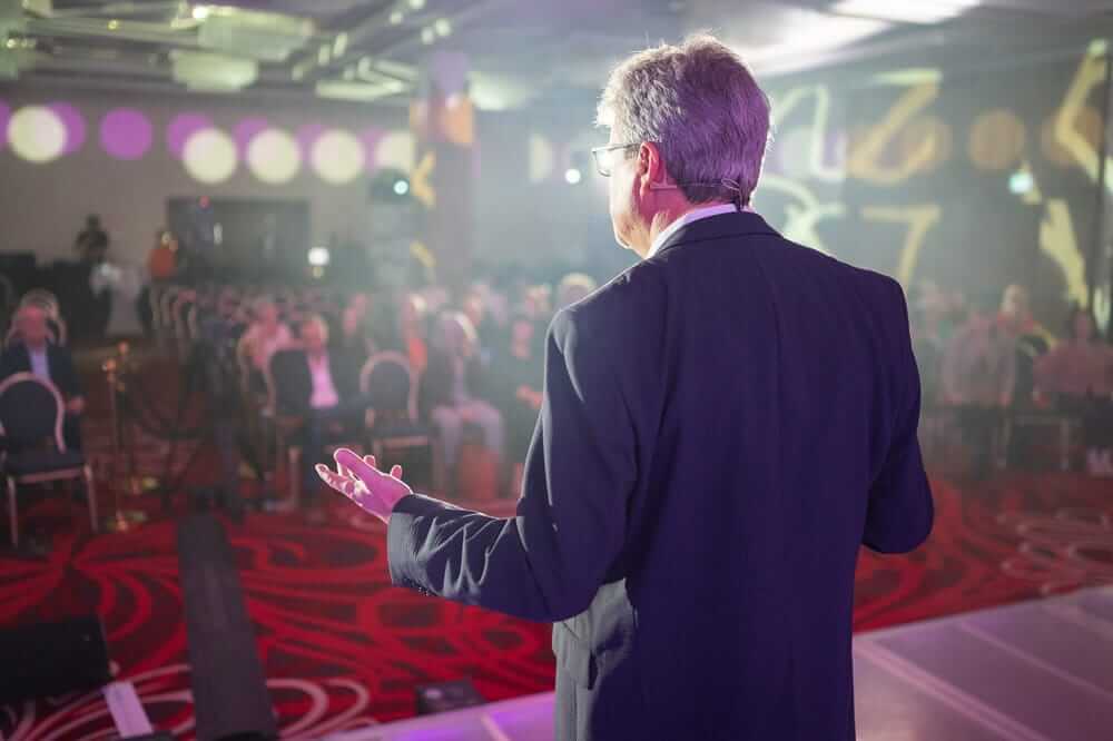 Event Stage Markus Eistert keynote speaker Mentale Fitness im Arbeitsalltag